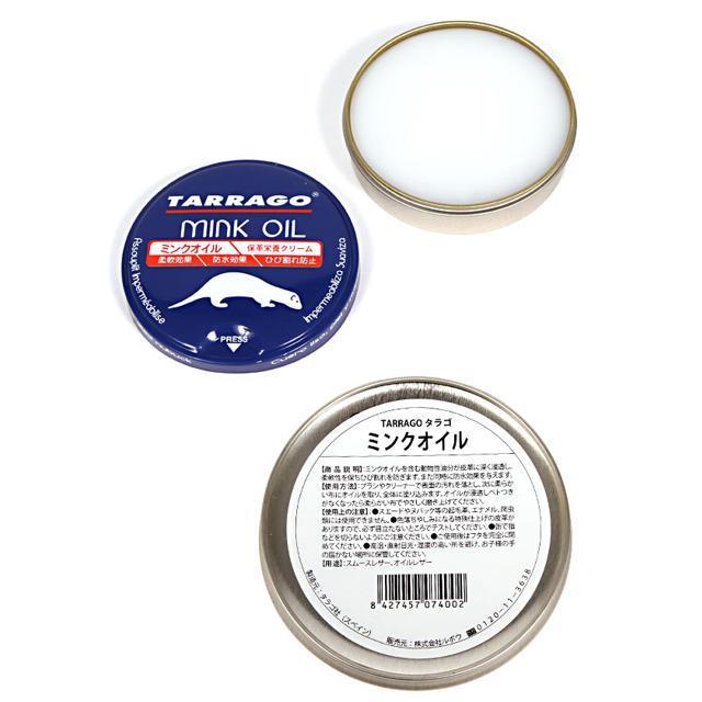 ☆ TARRAGOミンクオイル 靴ケア用品 お手入れ タラゴ TARRAGO 正規品 無色 ひび割れ防止 防水効果 柔軟効果 靴磨き 油性 保革栄養クリーム | ブランド登録なし