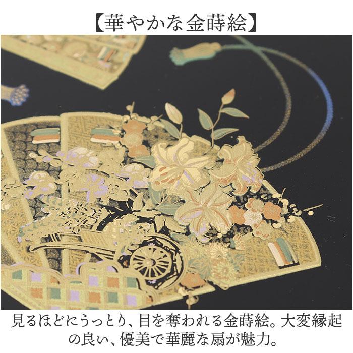 ☆ 梅の華/朱 雅手鏡 中 手鏡 和風 山中塗 日本製 国産 ハンドミラー
