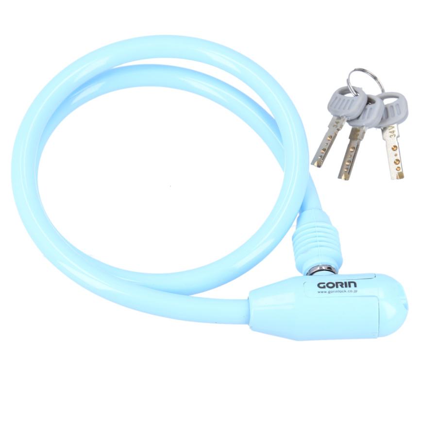 ☆ サイダー GORIN ワイヤーロック G222W ゴリン G-222 自転車用