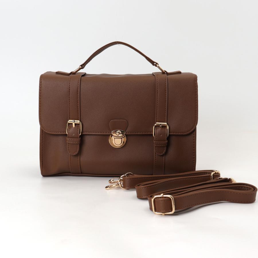 極美品 ザッチェルズ ショルダーバッグ ビジネスバッグ 3way ブラウン ☆ BROWN 差し込み金具3WAYサッチェル サッチェルバッグ 3way Sunny