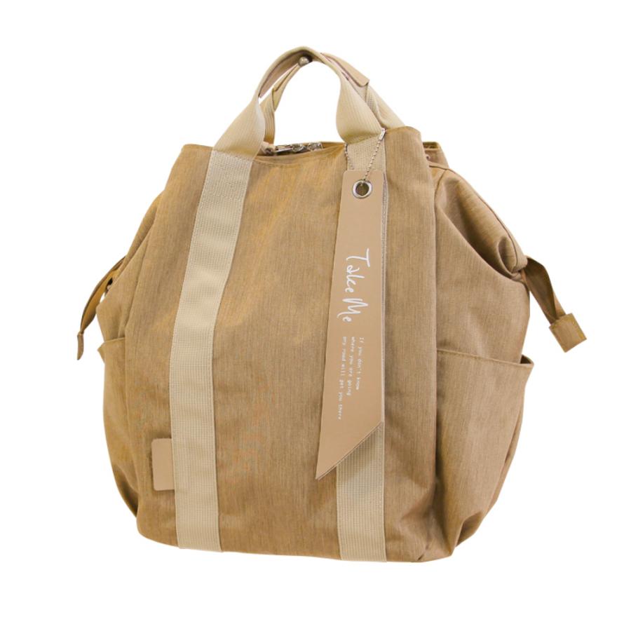 ☆ ベージュ Take Me 3Layer Daypack2 テイクミー リュック マザーズ 