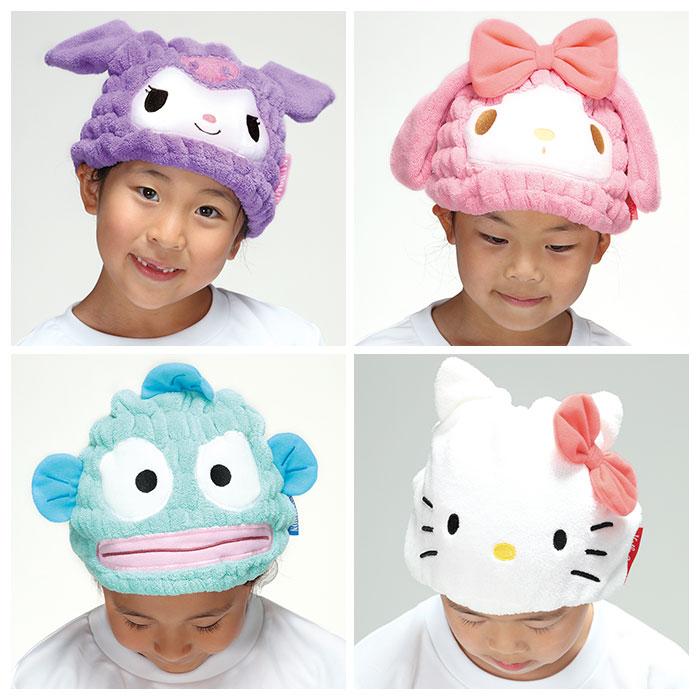 ☆ クロミ ☆ 吸収速乾 マイクロファイバー タオルキャップ SKATER スケーター タオルキャップ 子供 キャラクター マイクロファイバー 吸収 | ブランド登録なし | 05