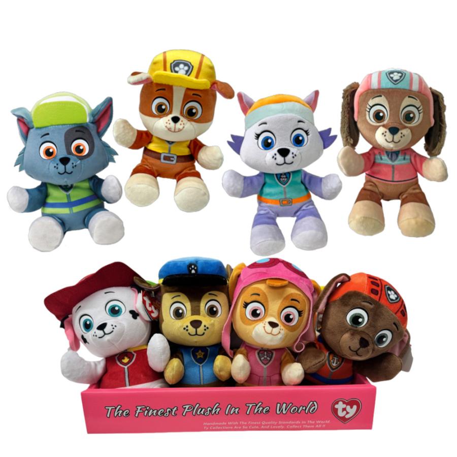 ☆ パウパトロール tyビーニーベイビーズPOWPATROL8体セット Ty タイ