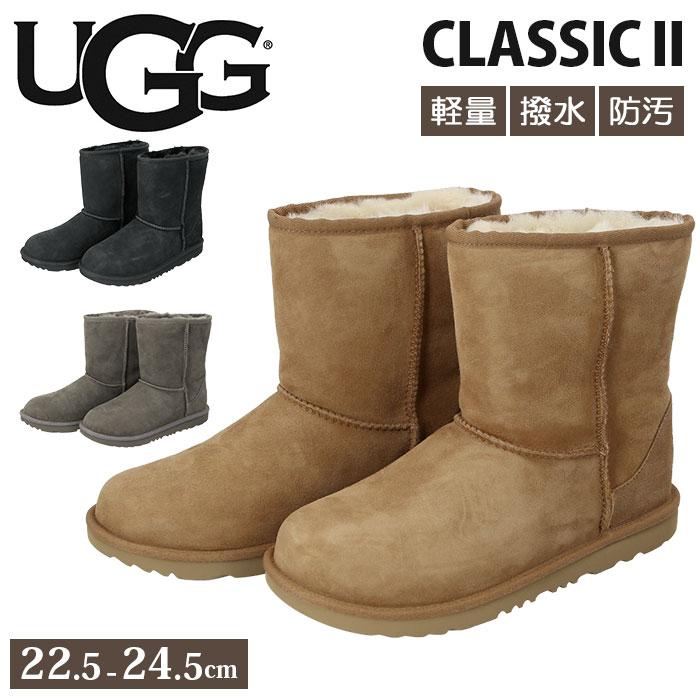 【美品】UGG キッズムートンブーツ ☆ Grey US4 UGG アグ ブーツ 通販 レディース キッズ ムートンブーツ
