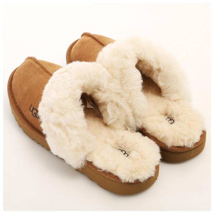 ☆ CHESTNUT US6（24.5cm） ugg アグ サンダル レディース 通販