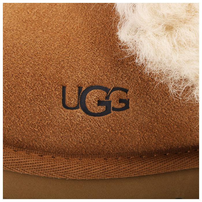 ☆ CHESTNUT US6（24.5cm） ugg アグ サンダル レディース 通販 内ボア