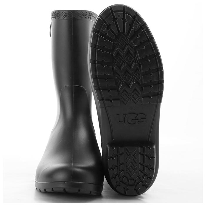 UGG ブラック サイドゴアブーツUSサイズ6（23センチ）