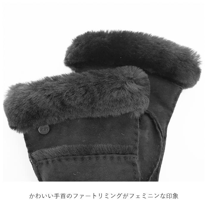 ☆ BLACK サイズS ugg アグ レディース 手袋 通販 ブランド UGG SEAMED