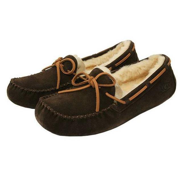 ☆ 3.エスプレッソ(ESPRESSO) ☆ US9(26.0cm) ugg アグ モカシン レディース ダコタ ボア UGG 1107949 5612 正規品｜lucky13