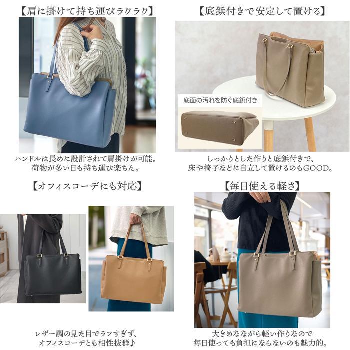 ☆ グレー ☆ VALENTINO VISCANI レディーストートバッグ 53442 ビジネストートバッグ レディース トートバック 自立 する トート バッグ_7