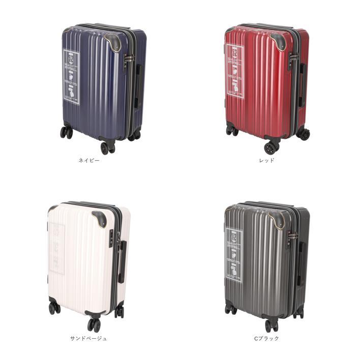 ☆ レッド wise:ly ワイズリー スーツケース 37-41L 338-2401 キャリー