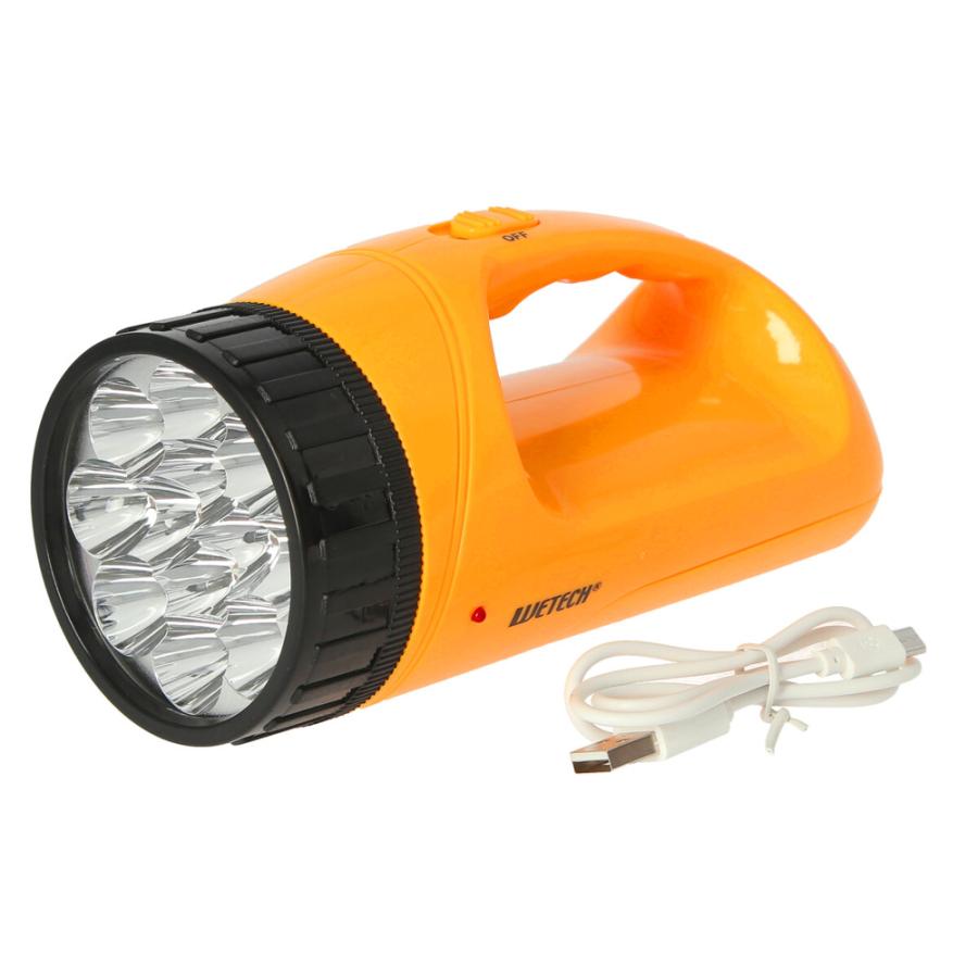 お待たせ! オレンジ ledライト 充電式 通販 ハンディーライト ランタン 懐中電灯 USB 軽量