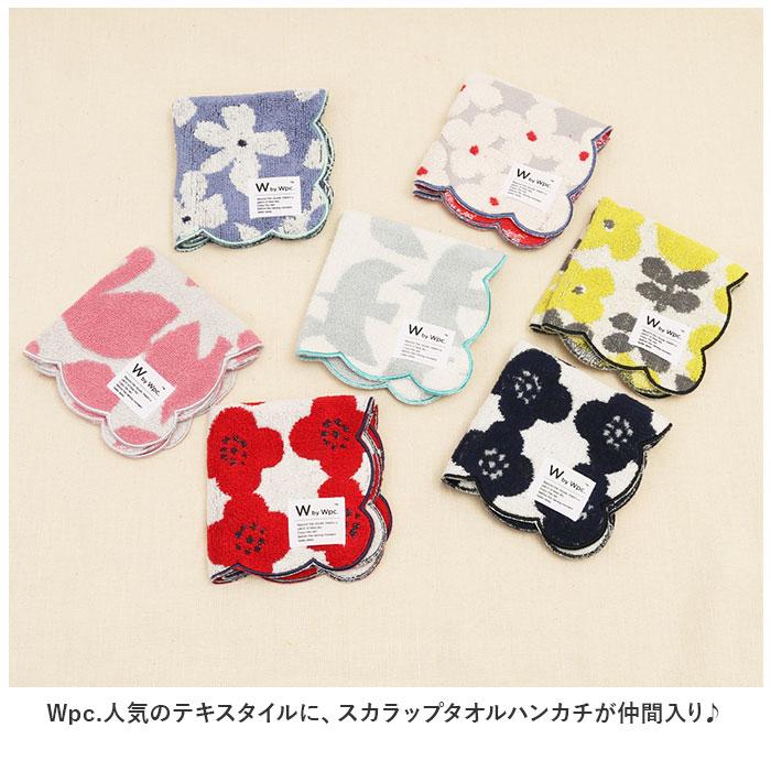 ☆ カメリアRD ☆ ワールドパーティー W by Wpc. ハンカチ スカラップ wpc ハンドタオル ミニタオルハンカチ 24cm タオルハンカチ |  | 03