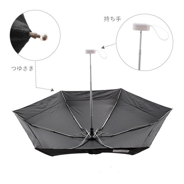 ☆ ブラック 折りたたみ傘 軽量 コンパクト 通販 晴雨兼用 レディース メンズ ブランド WPC Wpc. おしゃれ かわいい 折り畳み傘 撥水 47cm | ブランド登録なし | 04