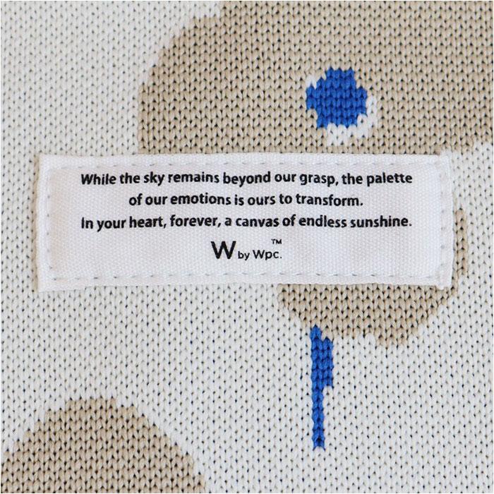 ☆ 花と鳥ブルー ☆ ワールドパーティー Wpc. ニットフラットポーチ wpc ワールドパーティ ニット フラット ポーチ フラットポーチ |  | 04