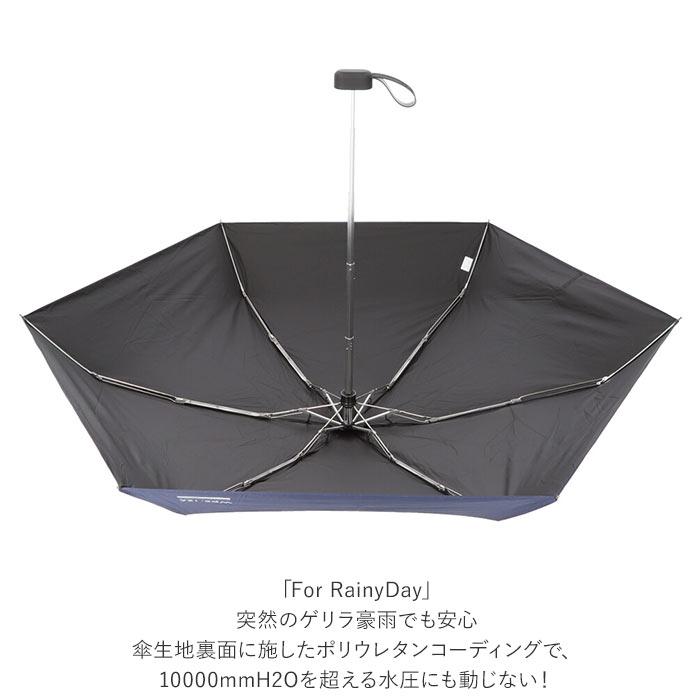 ☆ ブラック ☆ ワールドパーティー W by WPC. IZA 男の晴雨兼用傘 ZA020 ワールドパーティー wpc 折りたたみ傘 ZA020 晴雨兼用傘 メンズ | ブランド登録なし | 04