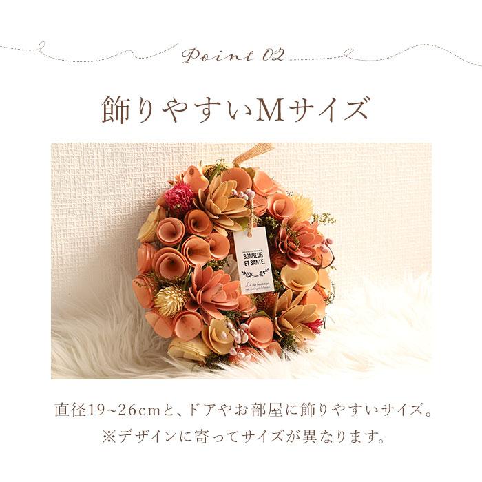 ☆ 23M.クリスマス ナチュラル リース Mサイズ 玄関 春 オールシーズン
