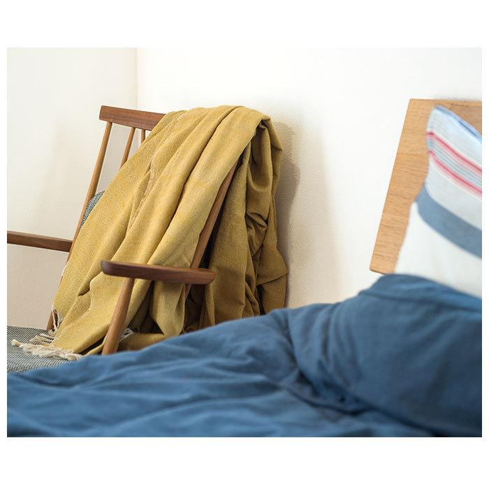 ☆ 53406.ストライプウグイス マルチカバー おしゃれ 通販 ソファー ベッド 長方形 225 x 150 cm コットン こたつ リビング 寝室 無地 テ | ブランド登録なし | 04