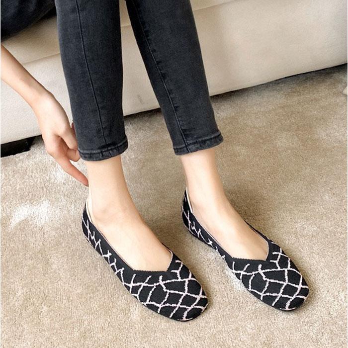 ☆ パイソン柄 ☆ 38(24cm) ☆ ニットパンプス ニットパンプス ぺたんこ レディース パンプス フラットシューズ おしゃれ 可愛い |  | 05