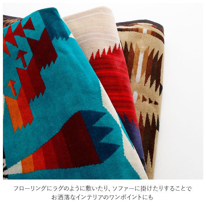 ☆ チーフジョセフグレー ペンドルトン タオル 通販 PENDLETON ブランケット XB233 タオルブランケット オーバーサイズ ジャガードタオル｜lucky13｜07