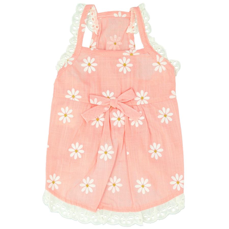 ☆ピンク☆XLサイズ ドッグウェア 春夏 キャットウェア ペットウェア ワンピース ドッグウエア キャミソール ワンピース ノース