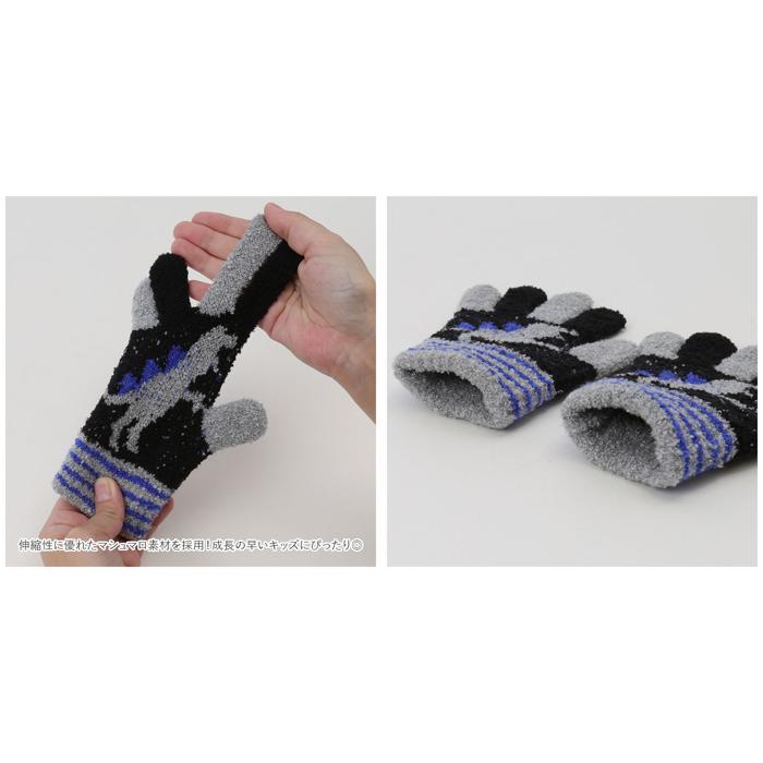 ☆ ブロックチェックブルー ☆ キッズ手袋 男の子 手袋 キッズ 男の子 子供 こども おしゃれ かわいい 五本指 防寒 男児 ジュニア 低学年 | ブランド登録なし | 06