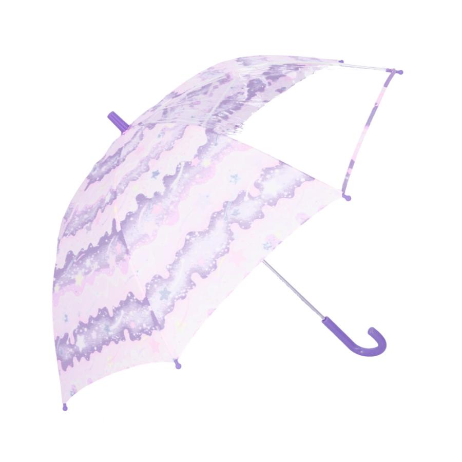 ☆ ドリームパープル 50cm キッズ長傘 女の子 傘 キッズ 50 cm 55 センチ 長傘 透明窓 おしゃれ かわいい 子供用 :  BACKYARD FAMILY 雑貨タウン - 通販 - Yahoo!ショッピング