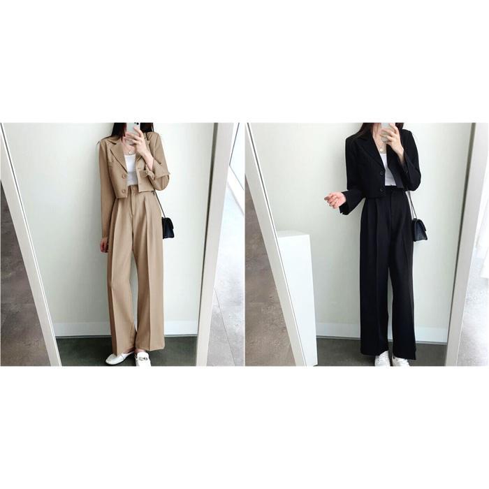 ☆ オフホワイト M パンツスーツ セットアップ レディース yssuit5521