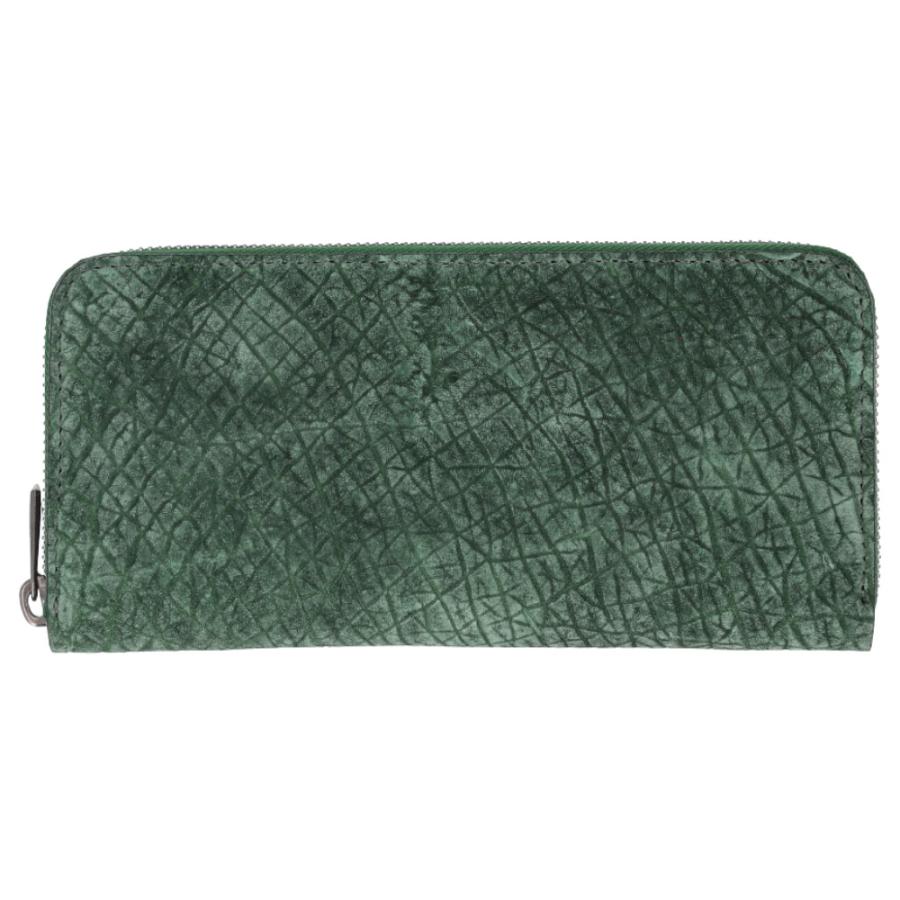 ZOO ズー ロングウォレット ZLW-103 グリーン ☆ グリーン ZOO ZLW-103 カバ革財布 zoo 財布 ズー 日本製 長財布 な