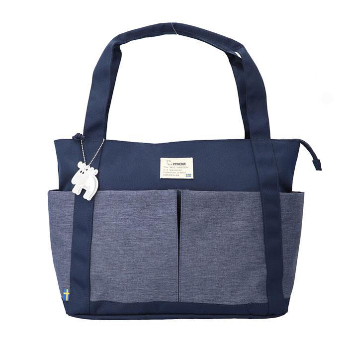 ☆ グレーxダスティピンク moz モズ ZZEI-26 トートバッグ トート 持ち