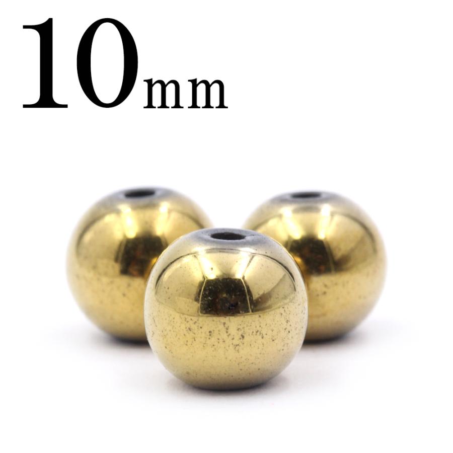 1粒売り アクアオーラヘマタイト 丸ビーズ 10mm ゴールド 蒸着加工 パワーストーン 天然石 バラ売り T369 天然石 パワーストーン Lucky365 通販 Yahoo ショッピング