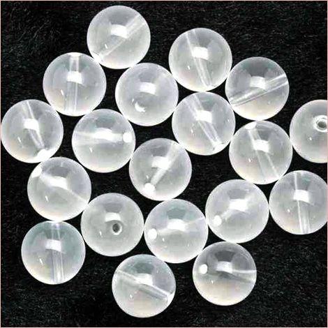 Lucky365 1粒売り 天然石 丸ビーズ ミルキークォーツ 12mm t2046