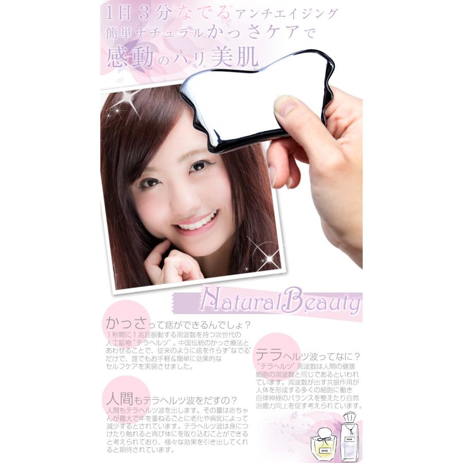 テラヘルツ かっさ マッサージプレート Lサイズ 選べる3種 バタフライ