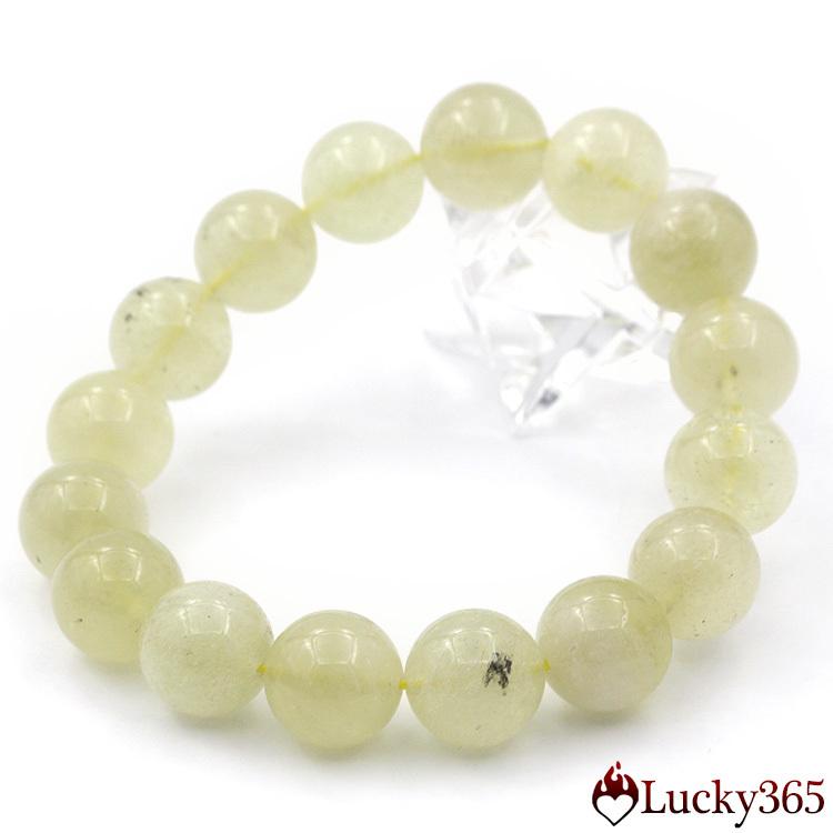 Lucky365 3A リビアングラス（隕石） ブレスレット 13mm