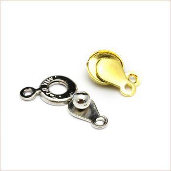 Lucky365 1個売り アクセサリーパーツ ハンドメイド 留め具 パーツ