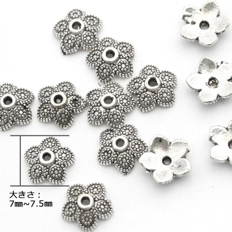 Lucky365 1個売り アクセサリーパーツ ハンドメイド 銀古美シルバー