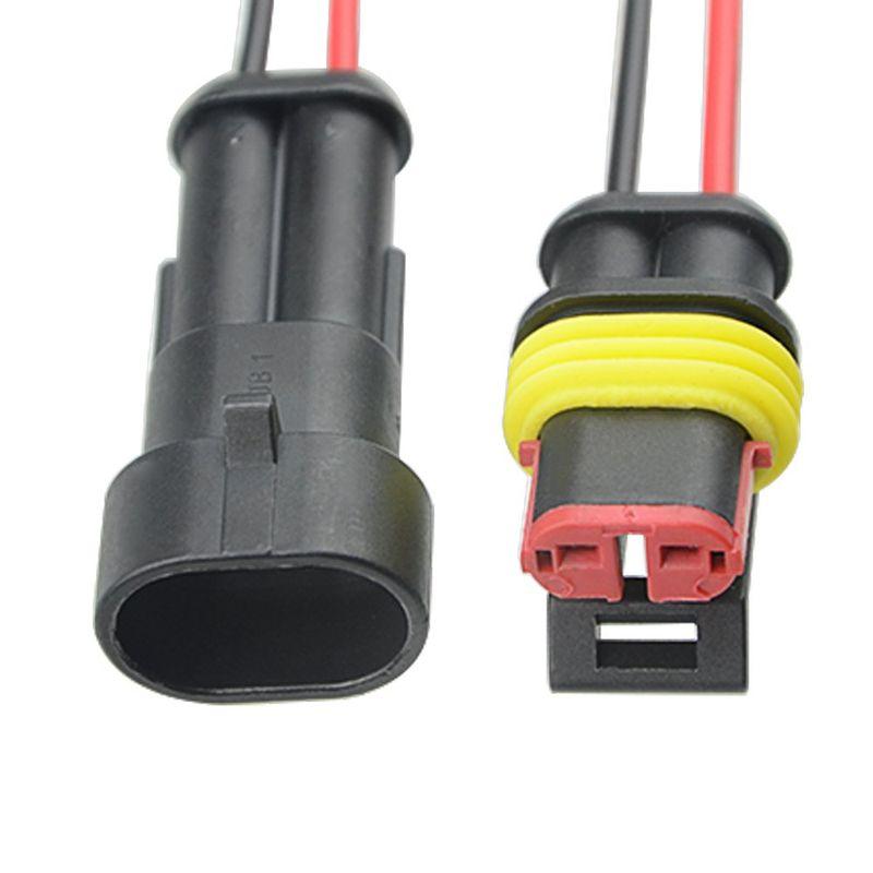 SALE/71%OFF】 WMYCONGCONG 10キット1ピン2ピン車用防水電気コネクタプラグ 20AWGワイヤ付き 1 極2極車防水電気配線コネクタ端子用 自動車 tronadores.com SALE/71%OFF】 WMYCONGCONG 10キット1ピン2ピン車用防水電気コネクタプラグ 20AWGワイヤ付き 1 極2極車防水電気配線コネクタ端子用 自動車 tronadores.com
