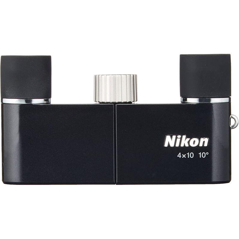 Nikon 双眼鏡 遊 4X10D CF ダハプリズム式 4倍10口径 エボニーブラック 4X10DCF (日本製) 双眼鏡 遊 4X10D CF ダハプリズム式 4倍10口径 エボニーブラック 4X10DCF 日本製