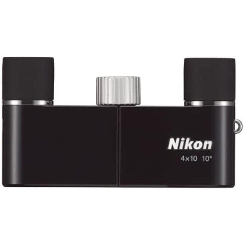Nikon 双眼鏡 遊 4X10D CF ダハプリズム式 4倍10口径 エボニーブラック 4X10DCF (日本製) 双眼鏡 遊 4X10D CF ダハプリズム式 4倍10口径 エボニーブラック 4X10DCF 日本製