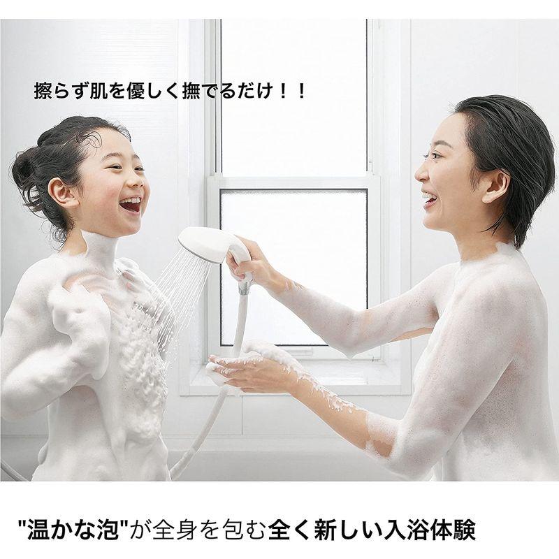 KINUAMI U （絹浴み [結]） シャワーヘッド 泡シャワー シャワーヘッド 泡シャワー KINUAMI U (絹浴み 結) SilkPlus