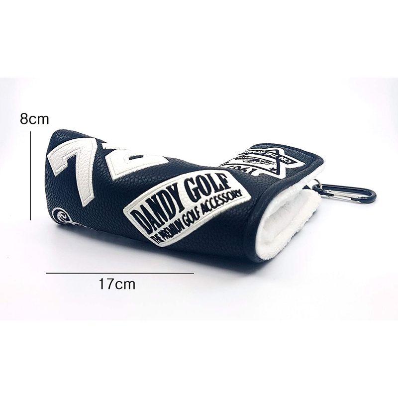 オープニング大セール】DANDY GOLF ゴルフパターカバー ピンタイプ適用 マグネット開閉 並行輸入品 ブレード型 ヘッドカバー テーブル、チェア、ハンモック WHITE FANG(ホワイトファング) スカーフ ヒョウ柄 アニマル おしゃれ アフガン カジュアル シルク調 レディース MA041