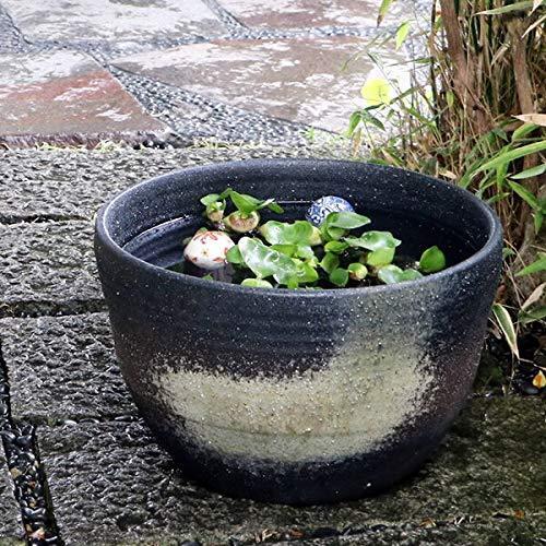 信楽焼 睡蓮鉢 鉢 プランター 14号窯肌スイレン鉢 Su 0230 すいれん鉢 金魚鉢 蓮鉢 金魚鉢 メダカ鉢 水鉢 14号窯肌スイレン鉢 鉢 焼き物 めだか鉢 陶器 ガ A B07hj1c4d8 27 ラッキー39ストア 超歓迎