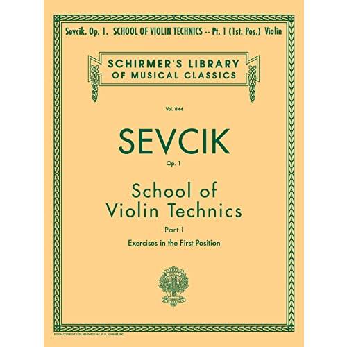 School of Violin Technics, Op. 1   Book 1: Violin Method Book 1,  並行輸入品｜lucky39｜02