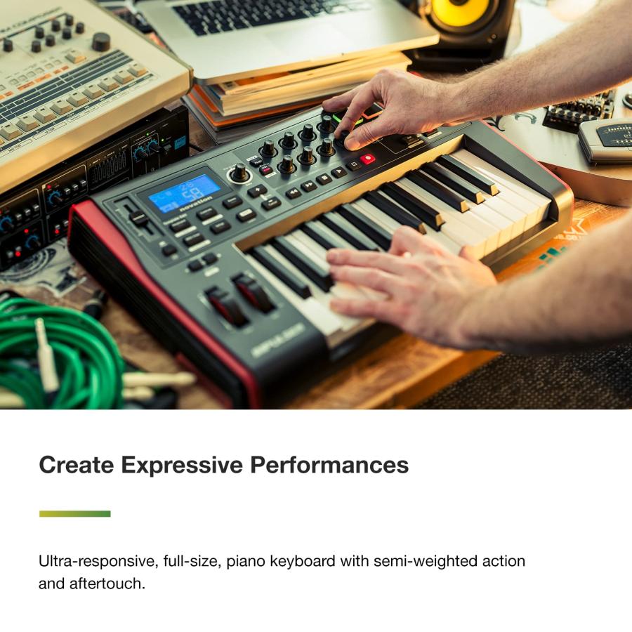 Novation MIDIコントローラー Impulse 25