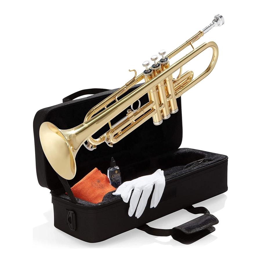 MTT L Trumpet Bb トランペット Mendini by Cecilio社 Gold【並行輸入 