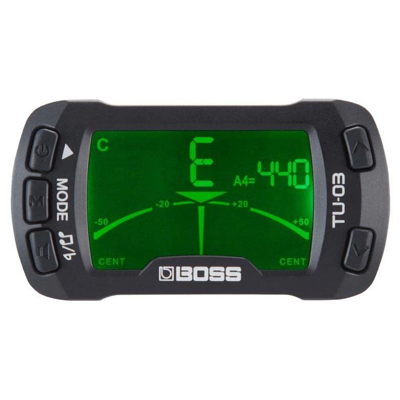 BOSS TU 03 クリップチューナー ＆ メトロノーム BOSS Clip on Tuner & Metronome (TU  並行輸入品｜lucky39｜09