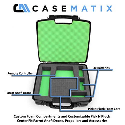 CASEMATIX Quadcopter Case Compatible with Parrot Anafi 4k HDR Dr 並行輸入品｜lucky39｜05