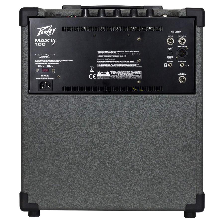 Peavey MAX 100 100ワット バスアンプコンボ Peavey MAX 100 100 Watt Bass Amp C 並行輸入品｜lucky39｜04