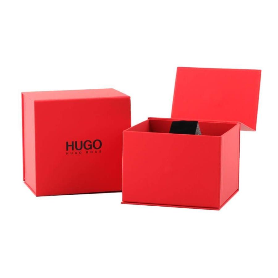 HUGO #Seek メンズ クォーツ 多機能 ステンレススチール&レザーベルト 腕時計 ブラック (モデル:1530149),  並行輸入品｜lucky39｜10