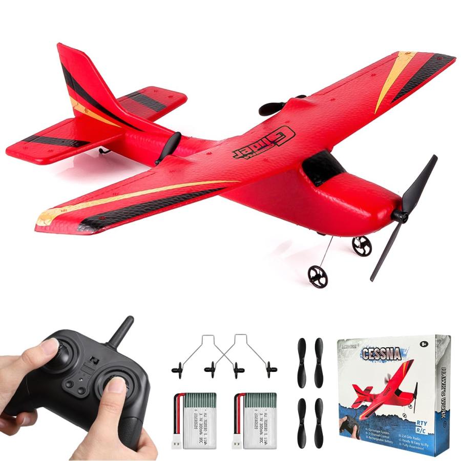 HAWK'S WORKラジコン飛行機、2.4GHz RC飛行機電動 されて簡単に HAWK'S WORKラジコン飛行機、2.4GHz RC飛行機電動 されて簡単に